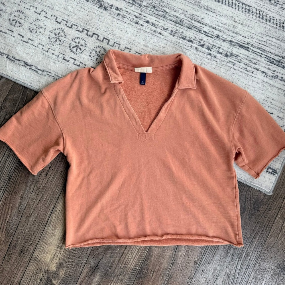 Universal Thread Terracotta V-Neck Top